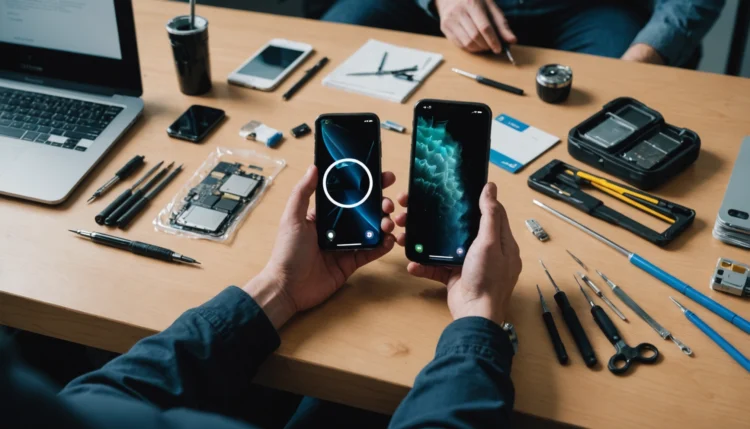 réparation dos iPhone 11